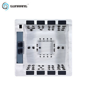 Vasca Idromassaggio Spaziosa Sunrans per 6-<span class=keywords><strong>8</strong></span> Persone, Spa Relax per Feste e Divertimento - Product Image 2