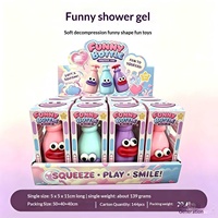 Nouveau Savon de Bain en Gel en Caoutchouc Amusant en Forme de Blocs de Construction, Jouet Anti-Stress Décompression Hahahwas à Rebond Lent