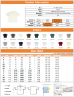 Kaos Pria Lengan Pendek Katun Sablon Sutra Custom - Warna Solid Kain Berat 240g Potongan Regular Gaya Kasual