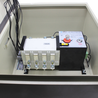 Interrupteur de transfert automatique double alimentation 200 ampères, commutation automatique (ATS) pour équipement de distribution d'énergie, distribution d'énergie double