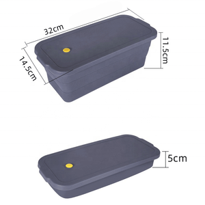 Moule à pain grillé pliable en métal renforcé et épaissi, grande capacité, boîte à glaçons - Product Image 2