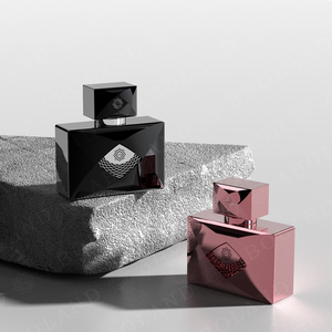 100ML New Design Electroplate Gold Perfume Bottle <b>Empty</b> Spray High-Grade Fragrance Vial Perfume Packaging With <b>box</b> - Product Image 6