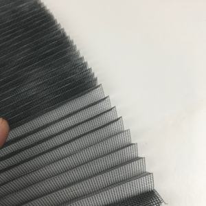 Zanzariera in fibra di vetro porta a rete pieghevole sottile zanzariera plissettata zanzariera zanzariera zanzariera a pieghe - Product Image 5