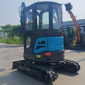 รถขุดขนาดเล็ก 3 ตัน จัดส่งฟรี มาตรฐาน EPA สำหรับงานฟาร์ม เครื่องขุดตีนตะขาบใหม่ เครื่องยนต์คูโบต้า รถขุดขนาดเล็ก 1 ตัน 2 ตัน ราคาเครื่องจักร - Product Image 4