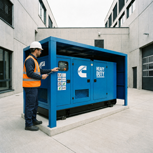 Générateur diesel électrique super silencieux Cummins Weichai Perkins, options de 25 kVA à 400 kVA avec ATS, fréquence 50/60 Hz, faible régime - Product Image 1