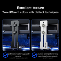 Support de carte graphique en métal en forme de L SAMZHE, support anti-affaissement pour GPU, support VGA, gravure au laser, ordinateur de bureau, ordinateur portable, stock