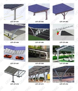 Chống ăn mòn Q235 carport năng lượng mặt trời Kệ năng lượng mặt trời carport cantilever carport năng lượng mặt trời hệ thống - Product Image 4