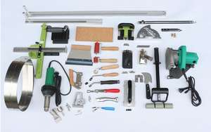 Compre Kits <span class=keywords><strong>de</strong></span> Soldadura por Aire Caliente para Pisos <span class=keywords><strong>de</strong></span> Vinilo Plástico con Ranuradora Eléctrica, <span class=keywords><strong>Pistola</strong></span> <span class=keywords><strong>de</strong></span> <span class=keywords><strong>Calor</strong></span>, Cuchillo para Recortar Alfombras, Cuchillo Tipo Luna - Product Image 2