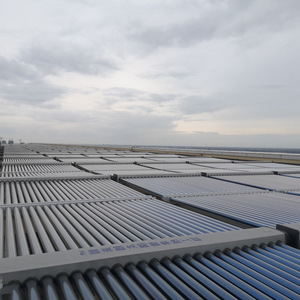 Chauffe-eau solaire à tubes évacués en acier inoxydable, thermosiphon passif, installation au sol, économie d'énergie - Product Image 1