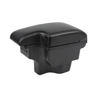 Boîte d'accoudoir ceinture double couche 3usb voiture boîte de rangement d'accoudoir Central universel pour Yuexiang