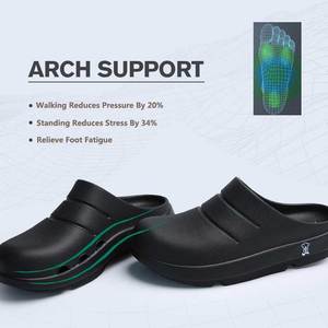 Nuove <span class=keywords><strong>Ciabatte</strong></span> da <span class=keywords><strong>Lavoro</strong></span> Unisex Traspiranti Antiscivolo Leggere Morbide in PU a Taglio Basso con Assorbimento degli Urti per Tutte le Stagioni - Product Image 2