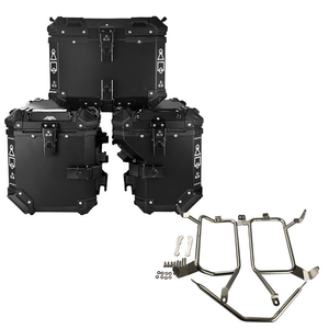 Maleta Universal de Aluminio de 46L con Soporte para BMW 1200GS, Caja Lateral para Motocicleta - Product Image 1