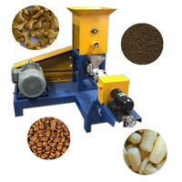 Machine de fabrication d'aliments pour poissons, extrudeuse de nourriture pour chiens, petite machine flottante d'alimentation pour poissons, machine à granulés, prix de l'alimentation pour animaux