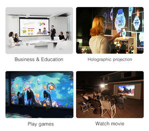 Byintek K201 aérien extérieur holographique 3LCD extérieur film hologramme grand lieu projecteur lumière du jour haute résolution éducation - Product Image 4