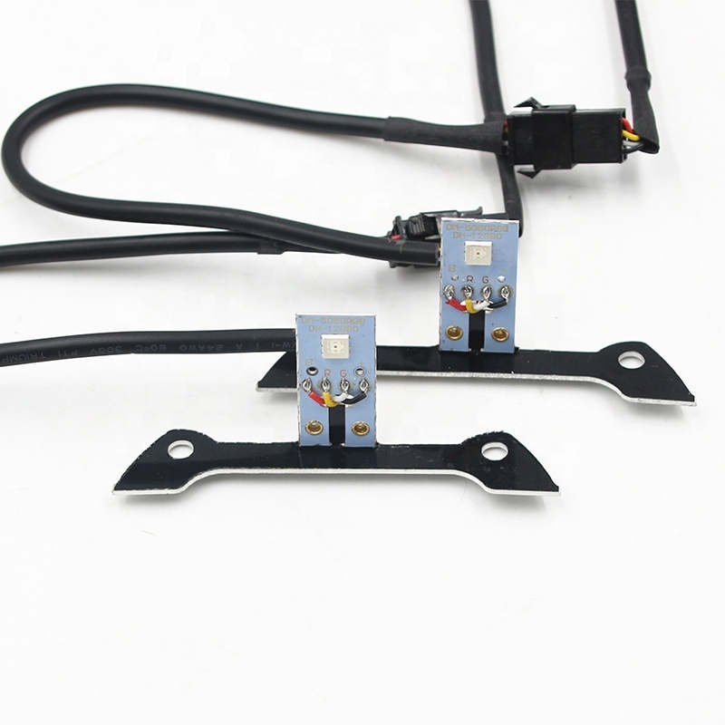 Devil Eye LED DRL for Cars RGB APP Control Demon Eyes with Mini Projector Lens New Condition for BMW E91 Car Accessories
