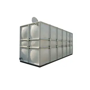 High Quality SMC GRP Storage Water Tank Sectional Assembled Reinforced Drainage FRP Water Tank