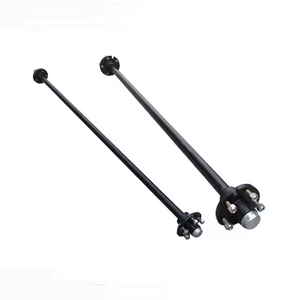 Nhà sản xuất bán buôn thẳng trục trailers trục cho thuyền Trailer RV nhà di động 5 Lug idler <span class=keywords><strong>Hub</strong></span> Trailer Bộ Phận & phụ kiện - Product Image 2