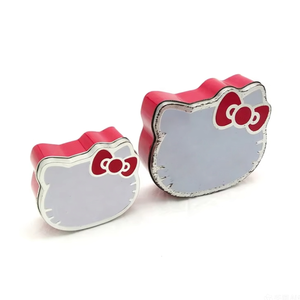 Caja <span class=keywords><strong>de</strong></span> lata <span class=keywords><strong>de</strong></span> chocolate con forma <span class=keywords><strong>de</strong></span> cabeza <span class=keywords><strong>de</strong></span> gato, contenedores creativos <span class=keywords><strong>de</strong></span> lata para dulces - Product Image 3
