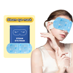 Masque oculaire personnalisé chaud et froid, directement de l'usine, masque oculaire relaxant à la vapeur naturelle, patch oculaire pour dormir, patch hydratant à chaleur douce - Product Image 1