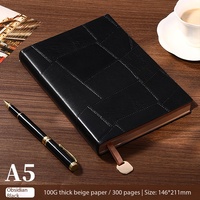 Ensemble cadeau de carnet de notes professionnel en cuir PU souple HBC A5, imprimé UV, journal personnalisé de qualité supérieure, stylo à signature en métal, cadeau de luxe