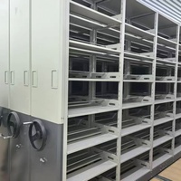 Archivador Móvil Inteligente Ajustable Moderno con Cerradura Eléctrica/Manual Inteligente, Sistema de Archivo Comercial de Acero/Metal