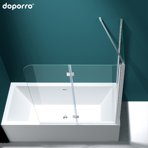 Nhà Máy Tùy Chỉnh Tempered Glass Frameless Tắm Màn Hình Bồn Tắm Màn Hình - Product Image 3