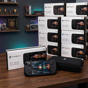 Console Portatile Steam Deck OLED, Schermo Touch 2040x1080, Sistema Operativo Linux, Wi-Fi, Batteria 4100mAh, 3000 Giochi Integrati, CPU H700 - Product Image 3