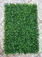 Clôture murale avec des plantes artificielles, 40x60cm, 1 pièce, décoration de panneau de jardin Vertical, clôture en feuillage
