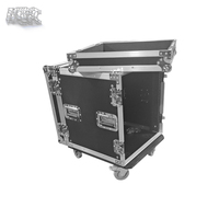 Cadre en aluminium ignifuge 12U boîtier de vol de bonne qualité pour amplificateur