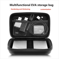 Étui de transport professionnel personnalisé en EVA rigide avec fermeture éclair, de haute qualité, résistant à l'eau, pour outils, avec fermeture éclair en métal/plastique, idéal pour les voyages