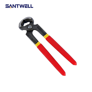 Pince coupante diagonale de 8 pouces, extracteur de clous, outil de levier et de coupe en acier au carbone avec poignée antidérapante à ressort - Product Image 1