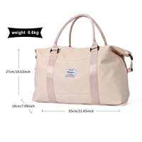Sacs de sport personnalisés imprimés, grande capacité, bagages de voyage d'affaires, plusieurs compartiments, organisateur, sac de voyage