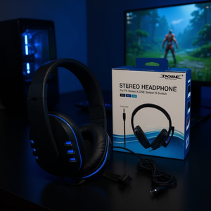 หูฟังสเตอริโอสำหรับ Ps4 x หนึ่ง N สวิทช์ที่มีไมโครโฟนและการควบคุมระดับเสียง - Product Image 3