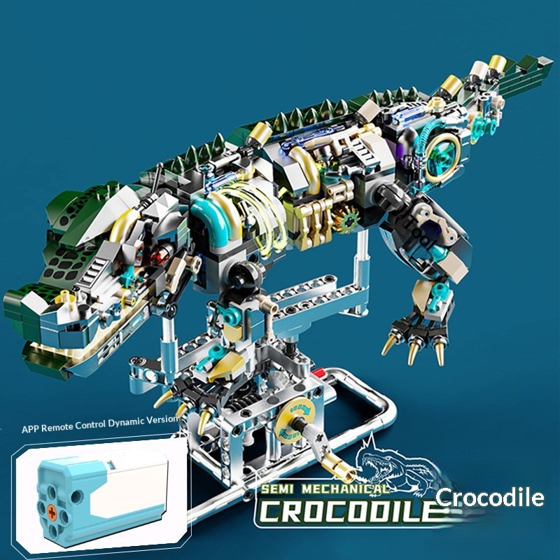 13056 Mechanical Crocodile [Animated Version with Lights]