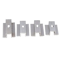 Machine de fabrication de pinces intermédiaires solaires, pinces d'extrémité, pinces pour toiture en tuiles d'acier colorées, clip de fixation coupe-vent