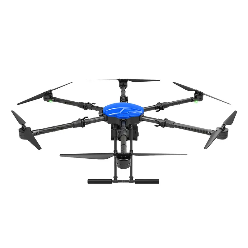 Thiết kế hiện đại an ninh chính xác phun nông nghiệp bay không người lái UAV cho trang trại nông nghiệp phun phân bón với máy ảnh và vòi phun