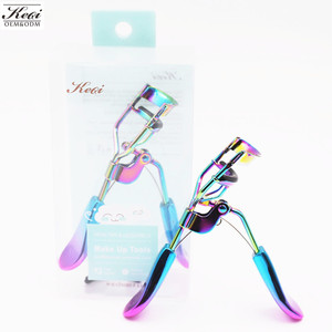 Rizador de Pestañas de Acero Inoxidable con Diseño Arcoíris, Herramienta de Maquillaje y Cuidado Personal, Venta al Por Mayor - Product Image 6