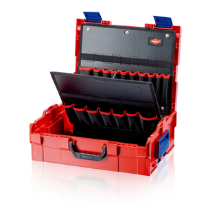 กล่องเครื่องมือ KNIPEX L-BOXX สีแดง พร้อมช่องจัดเก็บแบบมีระเบียบ สำหรับใช้งานระดับมืออาชีพ - Product Image 1