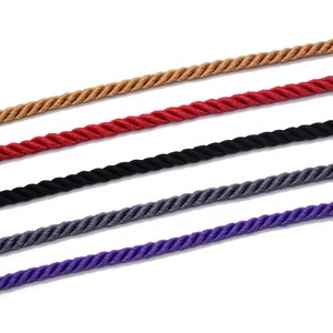 5 Mm Đa-Màu <span class=keywords><strong>Polyester</strong></span> Bột Xoắn Dây Xoắn Rayon Dây Satin Dây Lụa Bện 100% <span class=keywords><strong>Polyester</strong></span> 5 Mm/Tùy Chỉnh Đường Kính T/T - Product Image 2