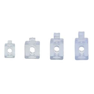 قالب فاصل ووصلة من كلوريد البولي فينيل شفاف من الألومنيوم من gوبو 20x17x26 لمثبتات الفواصل الصناعية - Product Image 2