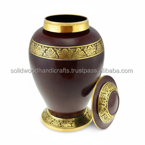 Urnas de cremación para adultos hechas a mano para cenizas Urnas funerarias para hombres y mujeres a bajo precio - Product Image 1