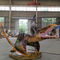 Équipements Réalistes pour Parcs à Thème : Modèle de Dinosaure Volant Pterosaure pour Parcs à Thème, Parcs d'Aventures, Centres Commerciaux - Utilisation Intérieure/Extérieure