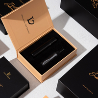Coffret d'emballage de parfum personnalisé LionwrapacK, boîte cadeau magnétique avec logo en feuille d'or, pochette à cordon, fabricant d'emballages