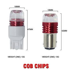 Xe máy LED bật ánh sáng 1156 1157 7443 lõm ống kính 5630 xe máy ngược phanh ánh Sáng 5730 3smd - Product Image 3