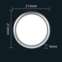 Lampe d'Intérieur 12V pour Camping-Car, Éclairage Encastré 12V, Plafonnier LED Spot pour VR, Caravane et Camping-Car, Downlight LED d'Intérieur 12V