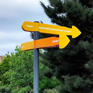 Letreros Publicitarios Gigantes de Metal Personalizados, Sin Iluminación, para Exteriores, para Empresas de Centros Comerciales, Inmobiliarias, Parques, Tráfico Vial - Product Image 5