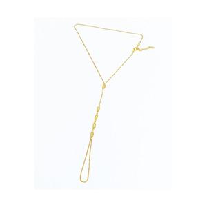 Braccialetto Shahmaran argento con Baguette pietra bianca - Product Image 4