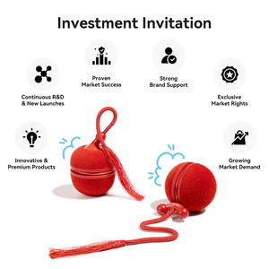 Juguetes para Gatos 2 en 1 Interactivos y Ecológicos de Plástico para Uso en Interiores, Wicked Ball Duo2, Carcasas Intercambiables Dobles Automáticas - Product Image 1