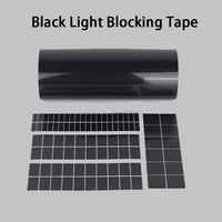Ruban adhésif noir résistant à la chaleur et bloquant la lumière pour écrans LCD, LED, OLED, adhésif acrylique de qualité industrielle, isolation