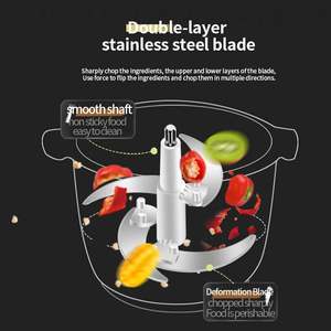 Máquina eléctrica para moler <span class=keywords><strong>caracoles</strong></span> pequeños, rebanadoras comerciales, molienda en seco y, picadora <span class=keywords><strong>de</strong></span> carne para cortar - Product Image 3
